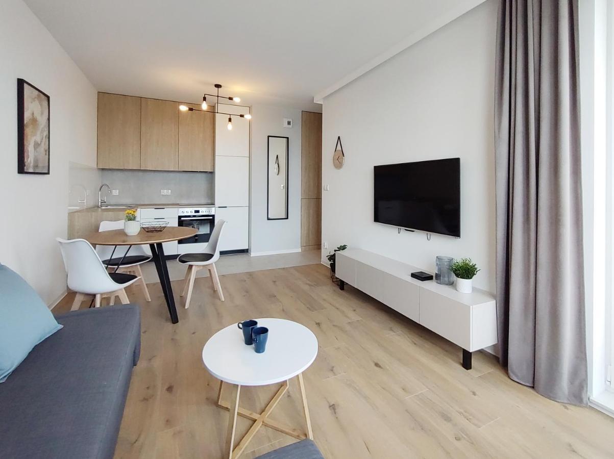Elegant 3City Apartment With Parking In Gdansk By Noclegi Renters Dış mekan fotoğraf