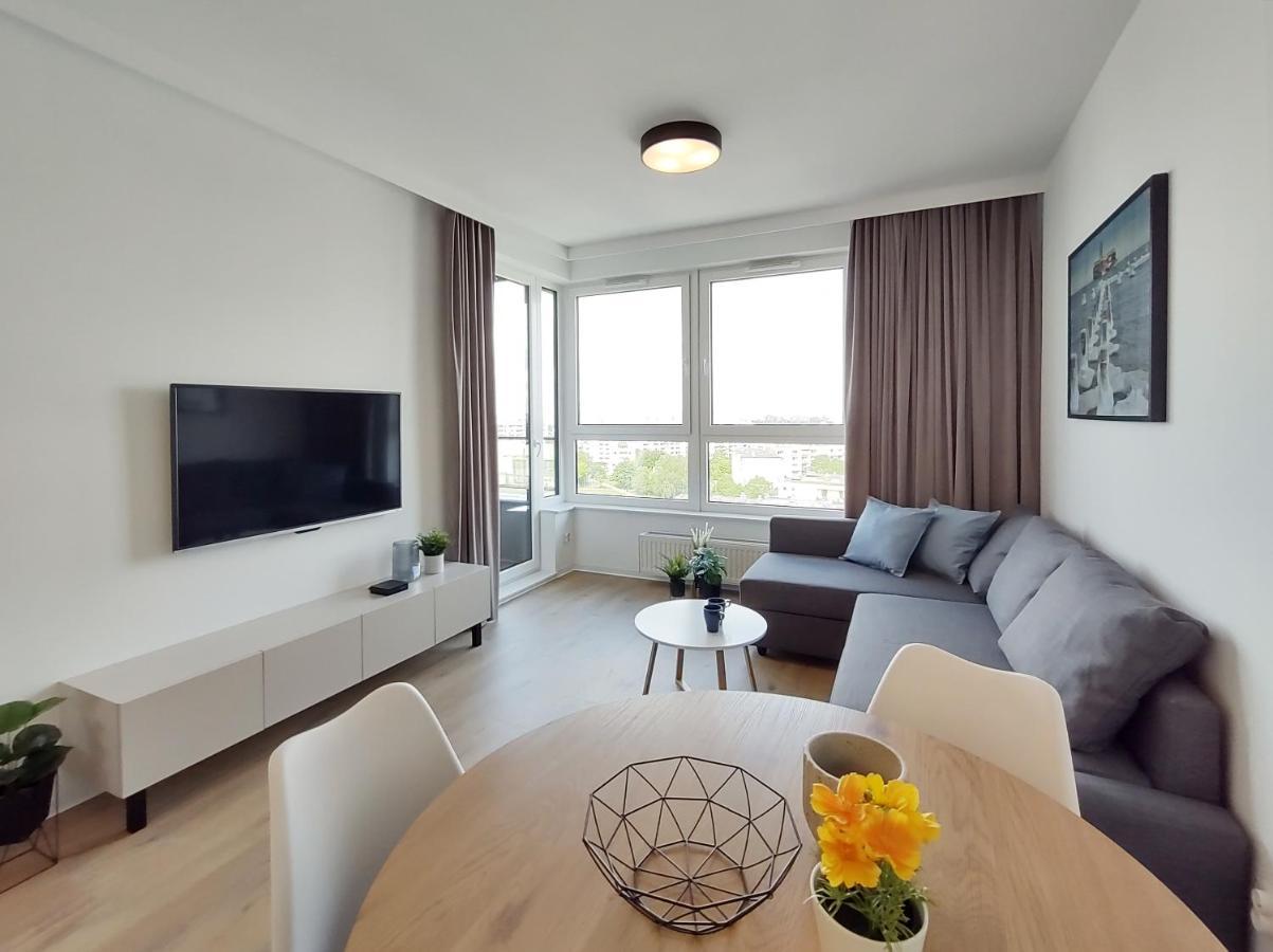 Elegant 3City Apartment With Parking In Gdansk By Noclegi Renters Dış mekan fotoğraf