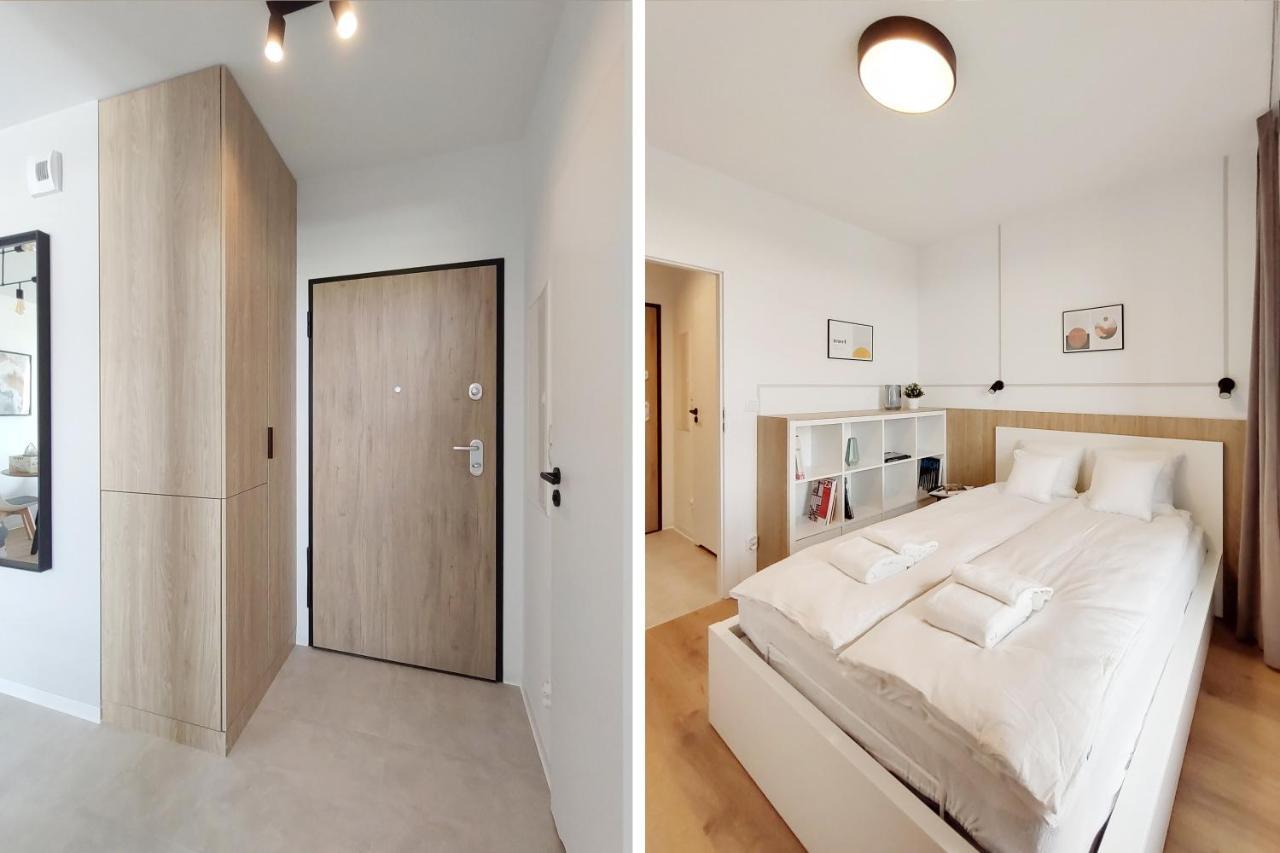 Elegant 3City Apartment With Parking In Gdansk By Noclegi Renters Dış mekan fotoğraf