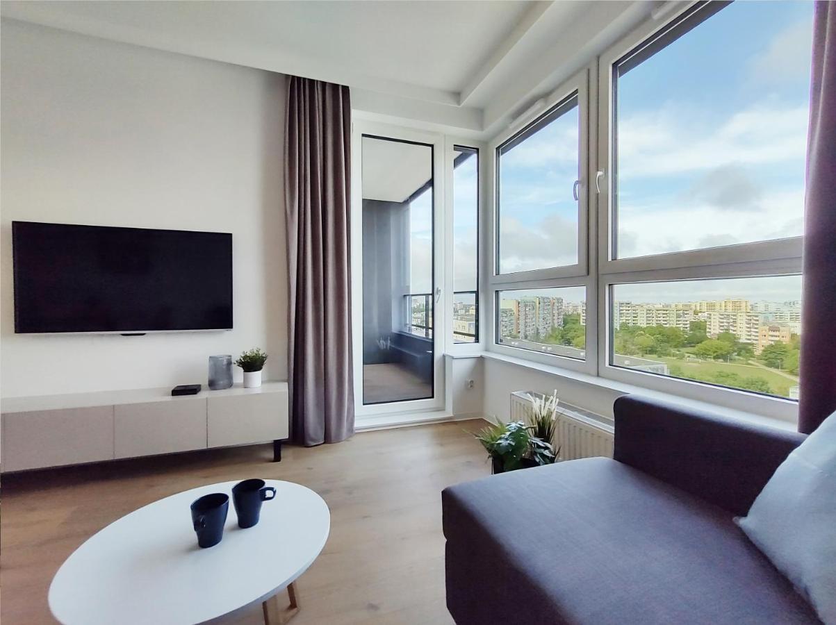 Elegant 3City Apartment With Parking In Gdansk By Noclegi Renters Dış mekan fotoğraf