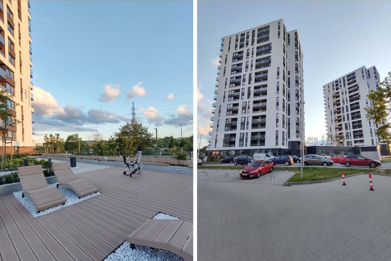 Elegant 3City Apartment With Parking In Gdansk By Noclegi Renters Dış mekan fotoğraf
